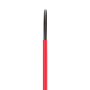 Aiguilles de tatouage stérilisées en acier inoxydable 5RS, jetables, pour sourcils, maquillage permanent (PMU), cartouche liner et shader - Product Image 2