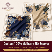 Groothandel 100% Mulberry zijden sjaal 70x70cm vierkant Charmeuse aangepaste logo Lotus dames boutique halsdoek export klaar leverancier
