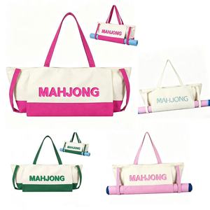 Sac de rangement pliable multifonctionnel grande capacité pour Mahjong de style américain, idéal pour les best-sellers transfrontaliers et le divertissement - Product Image 1