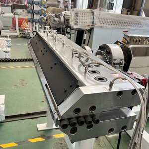 Máy đùn tấm nhựa cho sản phẩm nhựa làm thành phần cốt lõi động cơ thiết bị sản xuất dây chuyền ép đùn PVC - Product Image 1