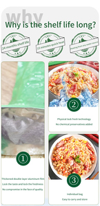 Bữa ăn sẵn sàng để ăn Xúc Xích cơm chiên tự sưởi ấm gạo thực phẩm khẩu phần khẩn cấp - Product Image 4