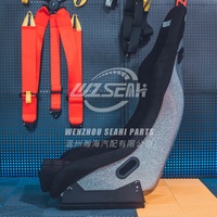 Siège Baquet de Simulateur de Course Universel WZSEAHI Personnalisé BRIDE Avec Glissière