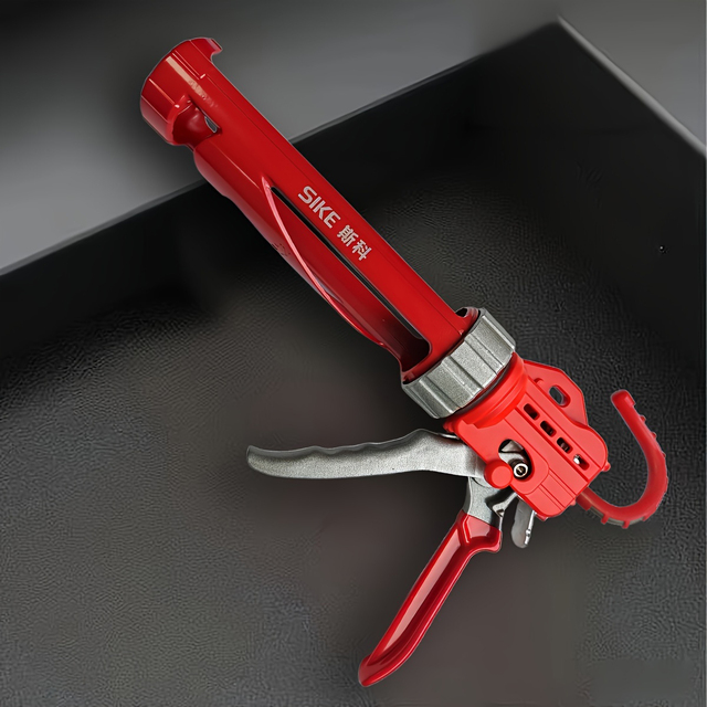 OEM Customizable Industrial DIY Hand Aluminum Alloy Plastic Handle Manual Air Power Source Glue Caulking Gun