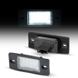 Luce targa LED per Porsche Cayenne VW GOLF5 <span class=keywords><strong>Passat</strong></span> Tiguan <span class=keywords><strong>Touareg</strong></span> Bora Skoda Fabia 1, confezione da 2 - Product Image 1
