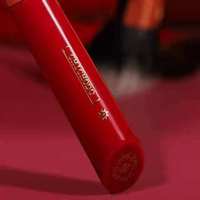 Pinceau à poudre lâche en laine personnalisé 01, série Rose Rouge, ensemble de pinceaux de maquillage de luxe en poils naturels nacrés