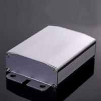 Caja de conexiones de terminales DIY caja de instrumentos electrónicos de Metal pequeño montaje en pared carcasa de aluminio caja eléctrica 64*25,5*80mm
