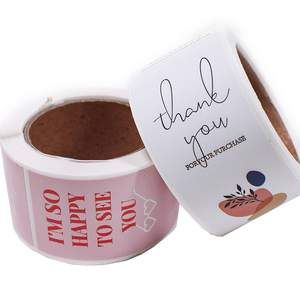 Tùy chỉnh in logo nhãn cho bao bì vinyl dán chống thấm nước in cuộn nhãn tròn dán phổ biến - Product Image 5