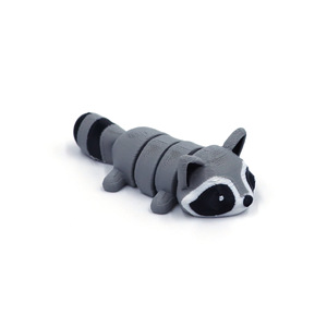 Artículo Popular: Figura de Juguete de Mapache Impresa en 3D, de Plástico, Articulada, de 31cm-50cm - Product Image 6