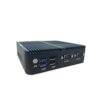 Mini PC EGLOBAL sin Ventilador, DDR4, Máximo 16G, NVME SSD, Compatible con Win 10/Linux OS, 3 Salidas HDMI para Tres Pantallas