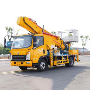 Надземная Рабочая платформа автокран 23 м Телескопический установленная тележкой воздушная Рабочая платформа - Product Image 4