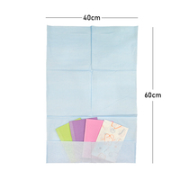 Tablier jetable imperméable Hibosk 2 plis 40x60cm avec poche inférieure, bavoirs d'hygiène professionnels pour artistes tatoueurs