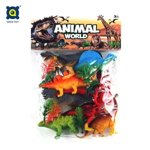 Shantou 장난감 공장 뜨거운 판매 어린이 감각 퍼즐 동물 모델 장난감 시뮬레이션 쥬라기 공원 공룡 모델 완구
