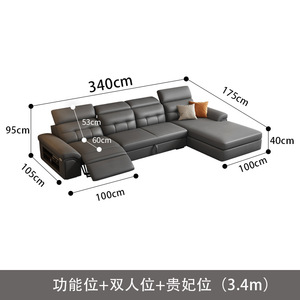 Sofá <span class=keywords><strong>cama</strong></span> de almacenamiento multifuncional moderno suave plegable de cuero genuino de Arte de cuero con carga USB - Product Image 6