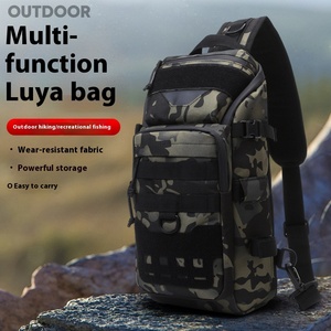 Sac bandoulière tactique personnalisé Luya avec fermeture éclair pour les voyages en plein air, la moto, le travail, les trajets quotidiens, à porter à l'épaule - Product Image 6