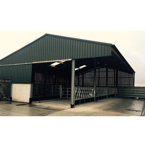 <span class=keywords><strong>Abri</strong></span> pour bétail, structure en acier, ferme préfabriquée, bâtiment agricole pour bovins laitiers et <span class=keywords><strong>poules</strong></span> <span class=keywords><strong>pondeuses</strong></span> - Product Image 1