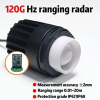 Radar FMCW à portée de 20m, 120GHz, alternative laser/ultrasonique pour l'automatisation industrielle