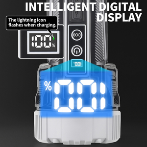 Multifunctional searchlight with telescopic pole outdoor portable <b>light</b> strong <b>light</b> work <b>light</b> - Product Image 4