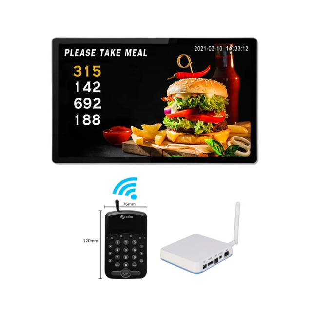 Hot Wireless Intelligent Video Number Calling Center System Bank Restaurant Queue Management System for Hospital Clinic