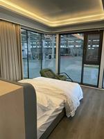 Maison capsule de luxe préfabriquée portable 20 pieds 40 pieds minuscule cabine maison capsule 1 ou 2 chambres avec cuisine