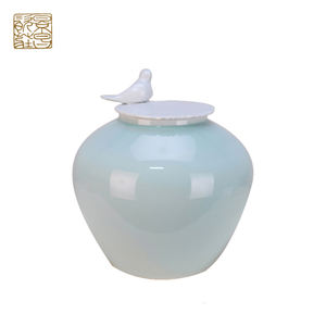 ที่ไม่ซ้ำกันออกแบบสร้างสรรค์เครื่องประดับ Birdie ฝาขวดเซรามิก - Product Image 3