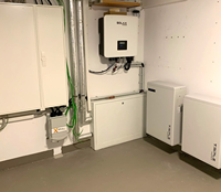 Kit solaire hybride 10 kW prêt à l'emploi avec onduleur, panneaux solaires et batterie LiFePO4 (phosphate de fer et de lithium) pour stockage domestique