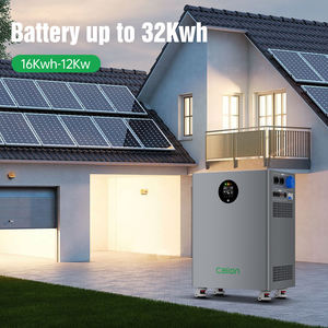 Générateur portable ESS empilable 32 kWh, onduleur hors réseau 12 kW, batterie LiFePO4 51,2 V 314 Ah, onde sinusoïdale pure CAN pour solaire/éolien/diesel - Product Image 5