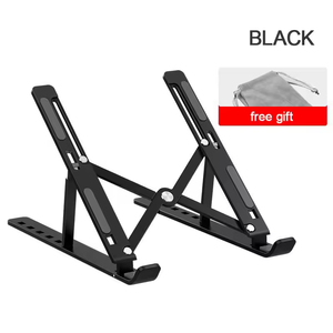 <span class=keywords><strong>Soporte</strong></span> Plegable y Ajustable de Aleación de Aluminio para Laptop y Tablet, <span class=keywords><strong>Soporte</strong></span> Vertical para Computadora de Escritorio de 18 Pulgadas con Bolsa de Almacenamiento - Product Image 6
