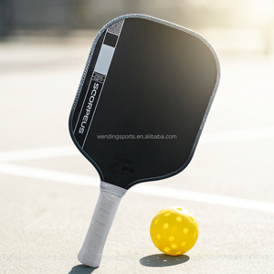 Pala de Pickleball Pro V de Carbono Crudo de 14 mm Gen5 con Control de Cara Ancha y Mango Extendido - Product Image 4