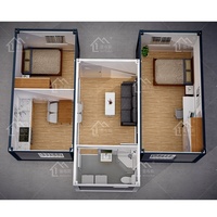 Maison préfabriquée à construction rapide conteneur modulaire pliant maison camping conteneur pliant maison bureau à domicile
