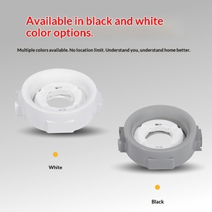 <span class=keywords><strong>Support</strong></span> de <span class=keywords><strong>plafond</strong></span> rond en PP pour <span class=keywords><strong>lampe</strong></span> LED GX53/BH53, base grise, résistant aux hautes températures, pour salon et chambre à coucher - Product Image 6