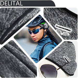 Chapeau d'extérieur chaud avec cache-oreilles pour sports d'hiver, cyclisme, alpinisme, course à pied, en polaire, style bob - Product Image 2