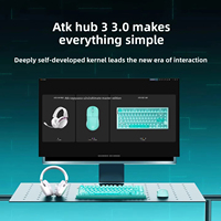 Claviers de jeu filaires ATK RS7 Air Magnetic Switch, claviers de jeu avec déclenchement rapide 0,001 mmRT, clavier Esports RGB pour Delta Force FPS