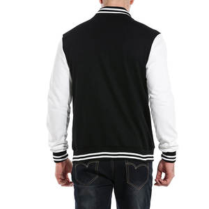 Chaqueta Universitaria para Hombre de Color Sólido con Logotipo Personalizado, Diseño Personalizado de Buena Calidad, Hecha en Pakistán, al Mejor Precio - Product Image 3