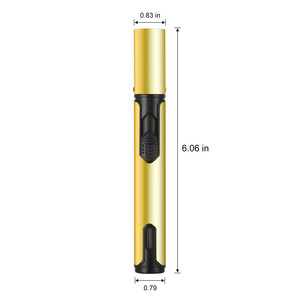 Metal Windproof <b>Gas</b> <b>Lighter</b> L5327go Direct Puff Cigar Igniter With Blue Flame For Outdoor Use - Product Image 2