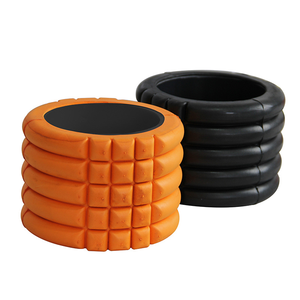 Biểu Tượng Tùy Chỉnh <span class=keywords><strong>EVA</strong></span> 10Cm Mini Xách Tay Ngắn Yoga Cột Pilates Massage Cột Cơ Bắp Thư Giãn Bọt Con Lăn - Product Image 5