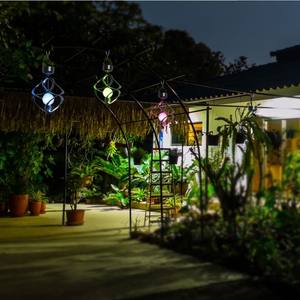 Lampe pivotante solaire, lustre d'extérieur, étanche, lampe à cloche, luminaire décoratif, idéal pour une cour - Product Image 6