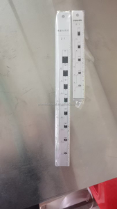 Scala di misurazione della carrozzeria proporzionale 2:1 35cm Stick di vernice in alluminio trasparente rivestimento più duro righello di miscelazione per mobili vernice Spray - Product Image 5