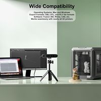 Escáner 3D Portátil Creality Ferret SE, Dispositivo de Escaneo Rápido de Alta Precisión para Impresión 3D, Ingeniería Inversa y Modelado