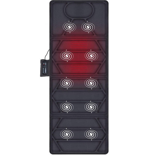 ORANGLES Nowcozy Full Body Massage Mat with Heat | 10-Motor Vibrating Massage Mattress for Neck, Shoulder & Back | Home Relaxation – orangles Qatar - high resolution display - exposing craftsmanship - Image 2 of 6 | built for everyone | Nowcozy Full Body Massage Mat with Heat | 10-Motor Vibrating Massage Mattress for Neck, Shoulder & Back | Home Relaxation – orangles Qatar for sale Georgia | Free Shipping ORANGLES