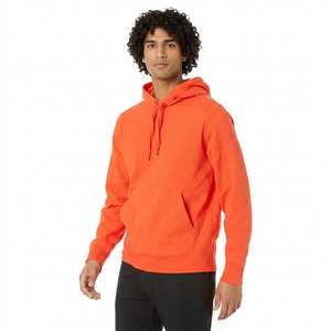 High Quality Cotton Mens Oversized Hoodie Winter <b>Thick</b> <b>Fleece</b> Drop Shoulder Custom Print Embroidered OEM Supply - Product Image 1