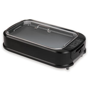 Plancha <span class=keywords><strong>El</strong></span>éctrica de Alta Potencia con Calentamiento Rápido y <span class=keywords><strong>Corte</strong></span> Profundo, Control Táctil Inteligente, para Reuniones Familiares - Product Image 2