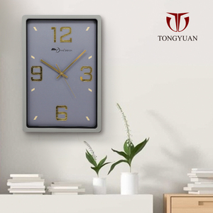 92267-2 Rectangle 16 Inch Wall <b>Clock</b> with <b>Clock</b> Design Factory <b>Clocks</b> Wholesale - Product Image 4