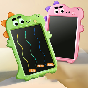 子供恐竜LCDライティングタブレットキッド10インチデジタルライティングパッド電子製図板ライティングボード教育玩具 - Product Image 4