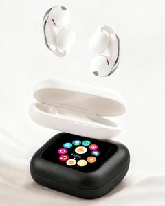 Audífonos Inteligentes S1 con Bluetooth 5.4, Diseño Abierto con Gancho para la Oreja, Ultraligeros (5.4g), Cómodos para Uso Prolongado, con Cojín de Aire de Silicona, para Deportes, Ciclismo, Correr y Actividades al Aire Libre - Product Image 1
