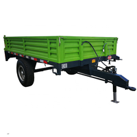 Trailer Traktor Pertanian Berkualitas Terbaik Merek SX Model 7C-2/7CX-2 2 Ton dengan Rem Hidrolik dan Rem Angin Keamanan Tinggi