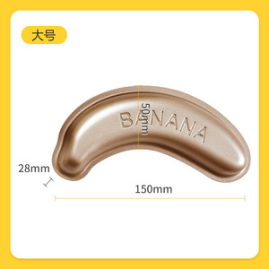 ถาดอบกล้วยเคลือบสารกันติด ทำจากเหล็กกล้าคาร์บอน สีทอง ขนาดเล็ก สำหรับทำขนมมาเดอลีน ใช้ในเตาอบ เหมาะสำหรับการอบเชิงพาณิชย์ - Product Image 5