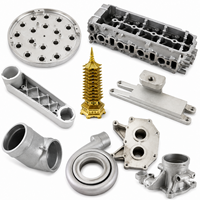 Pièces et composants en alliage d'aluminium ADC12 moulés par investissement dans le sable, vente en gros, dessin OEM/ODM disponible, service personnalisé