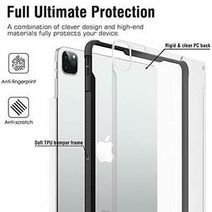 Funda transparente para <span class=keywords><strong>iPad</strong></span> <span class=keywords><strong>Pro</strong></span> <span class=keywords><strong>12.9</strong></span> <span class=keywords><strong>pulgadas</strong></span> <span class=keywords><strong>2020</strong></span> 4ª Generación y 2018, funda ultrafina para tablet - Product Image 2