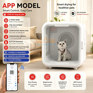 Kotak Pengering Hewan Peliharaan Pintar Tuya APP 62L Ruang Luas 1000W 360 °   Kabinet Pengering Hewan Peliharaan dengan Motor DC Hemat Energi dan Aliran Udara Surround untuk Kucing dan Anjing Kecil - Product Image 2