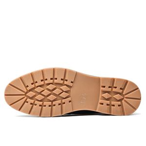 Nuevos Zapatos Oxford de Cuero Genuino para Hombre, Diseño Elegante con Color Prensado, Aumentan la Estatura, Antideslizantes, Hechos con Cuero Vacuno de Primera Calidad - Product Image 4